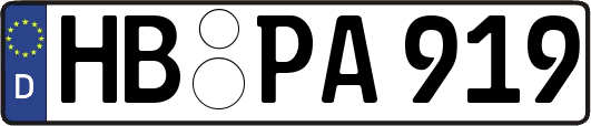 HB-PA919