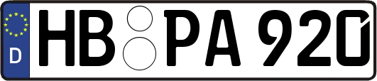 HB-PA920