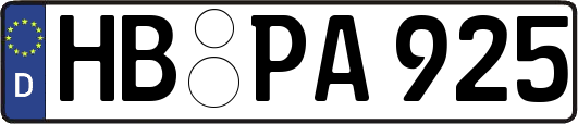 HB-PA925