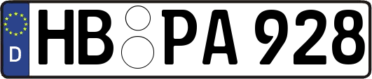 HB-PA928
