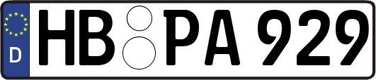 HB-PA929