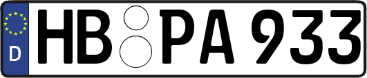 HB-PA933
