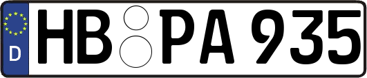 HB-PA935