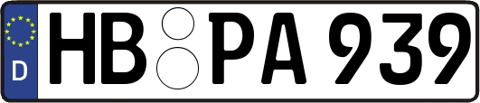HB-PA939