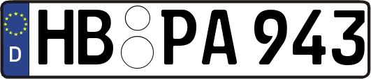 HB-PA943