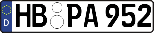 HB-PA952