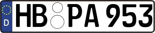 HB-PA953