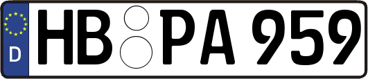 HB-PA959