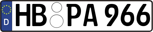 HB-PA966