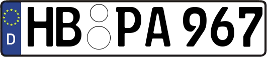 HB-PA967