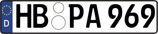 HB-PA969