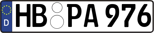 HB-PA976
