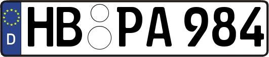 HB-PA984