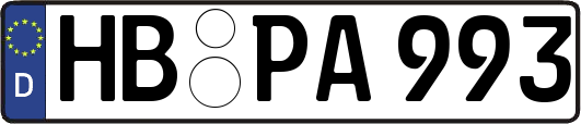 HB-PA993
