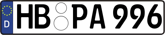 HB-PA996
