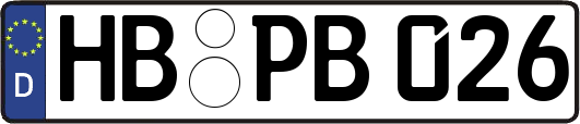 HB-PB026