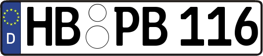 HB-PB116