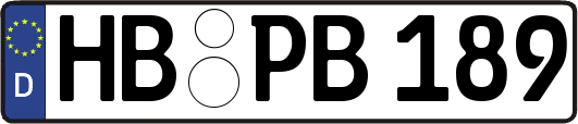 HB-PB189