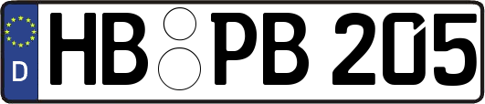 HB-PB205
