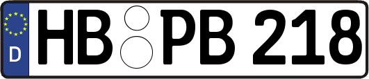 HB-PB218