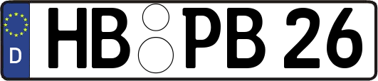 HB-PB26