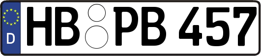HB-PB457