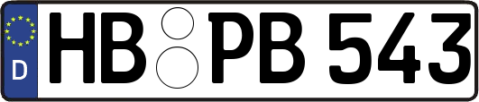 HB-PB543
