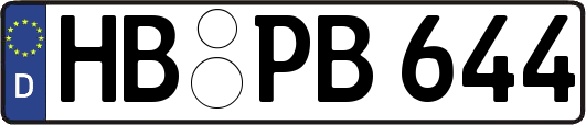 HB-PB644