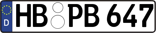 HB-PB647