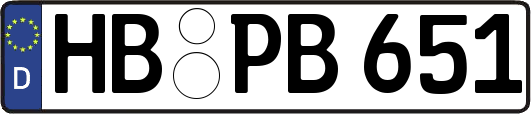 HB-PB651