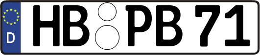 HB-PB71