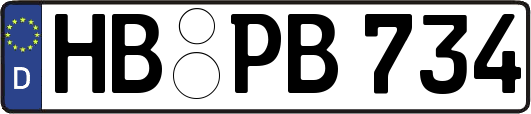 HB-PB734