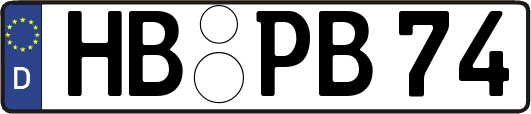 HB-PB74
