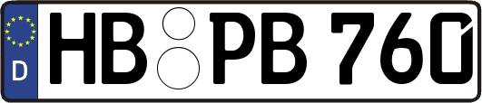 HB-PB760