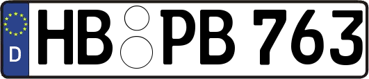 HB-PB763