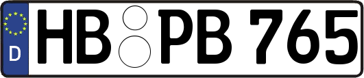 HB-PB765