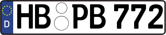 HB-PB772