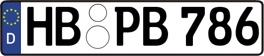HB-PB786
