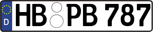 HB-PB787
