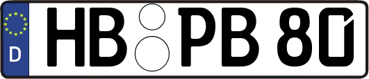 HB-PB80