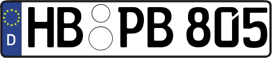 HB-PB805