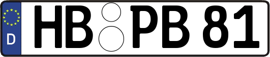 HB-PB81
