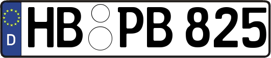 HB-PB825