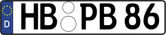 HB-PB86