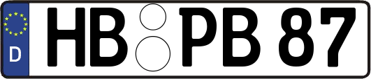 HB-PB87