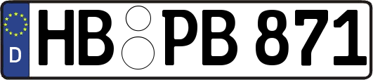 HB-PB871
