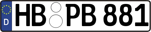 HB-PB881