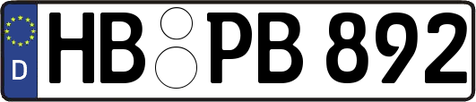 HB-PB892
