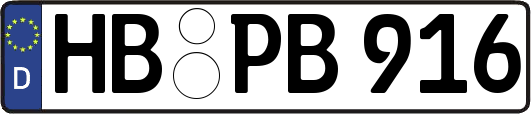 HB-PB916