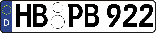 HB-PB922